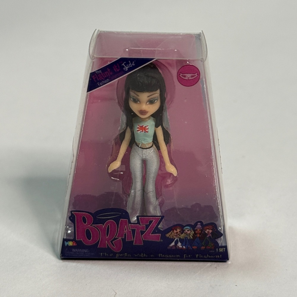 Bratz Lil Bratz The Flaunt It Fashion Collection‎ Jade Mini Doll NIB MGA 2000s